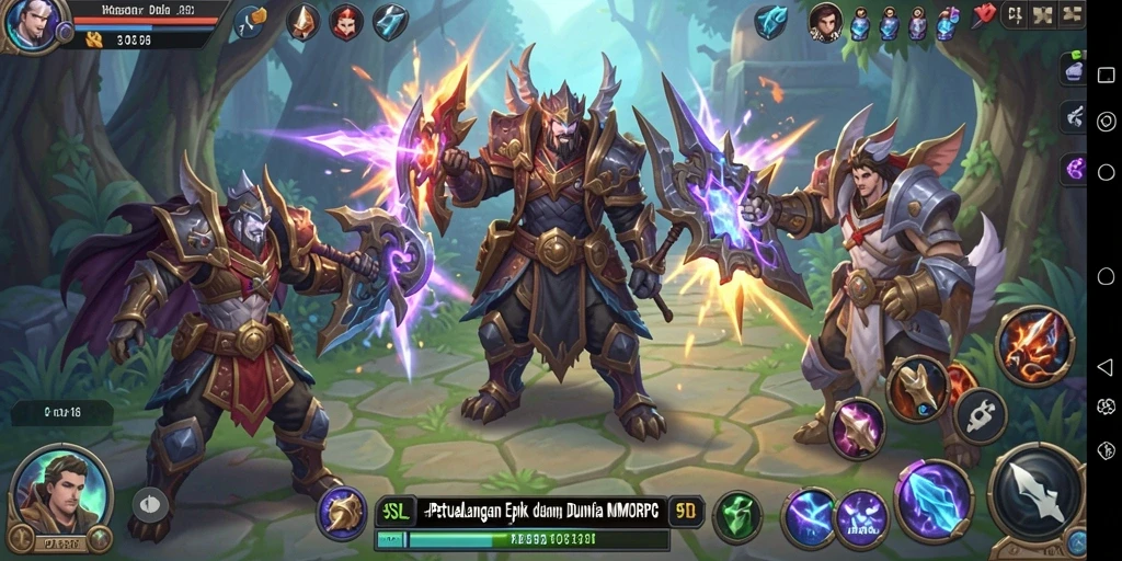 Gameplay epik dari 9SL dengan pertarungan dinamis dan eksplorasi.