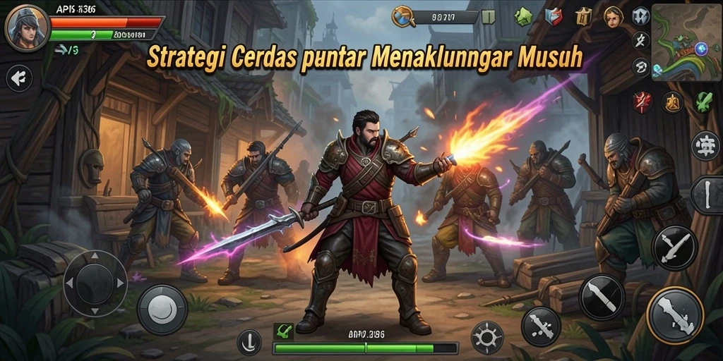 Tampilan gameplay API36 yang menantang dan strategis.