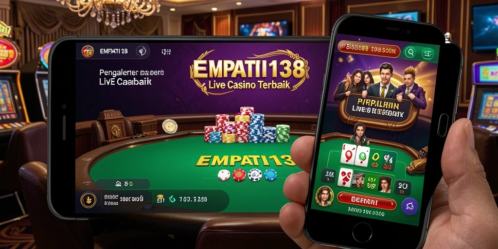 Tampilan menarik dari gameplay Live Casino di EMPATI138.