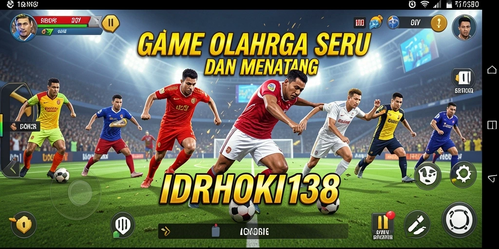 Tampilan gameplay seru dalam game olahraga IDRHOKI138