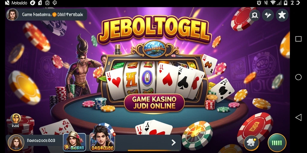 Tampilan gameplay seru di JEBOLTOGEL dengan berbagai pilihan permainan Kasino.