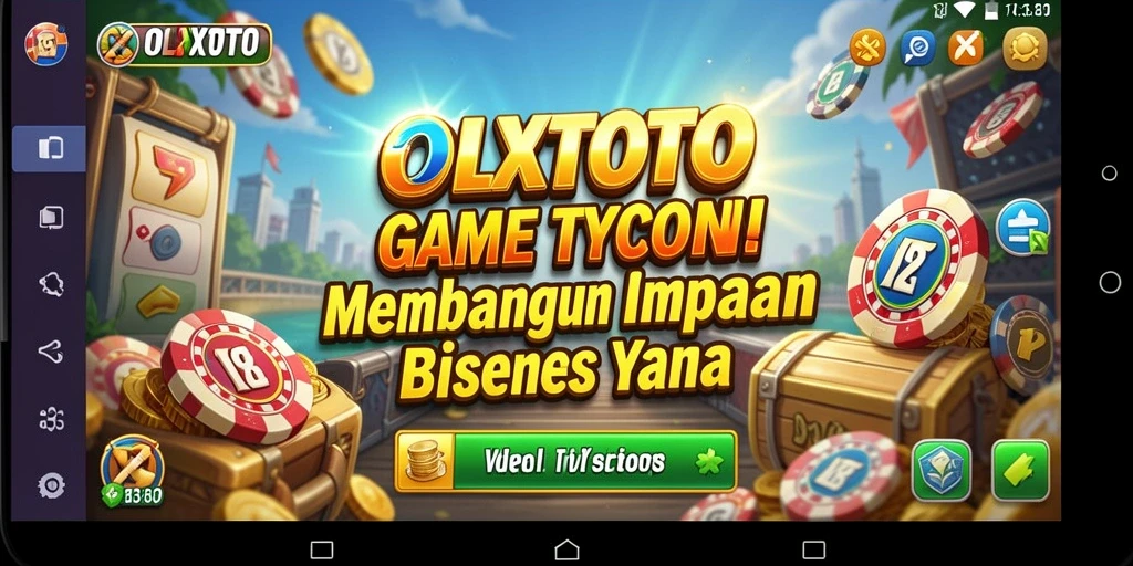 Screenshot utama OLXTOTO menampilkan keseruan gameplay Tycoon yang mendebarkan.