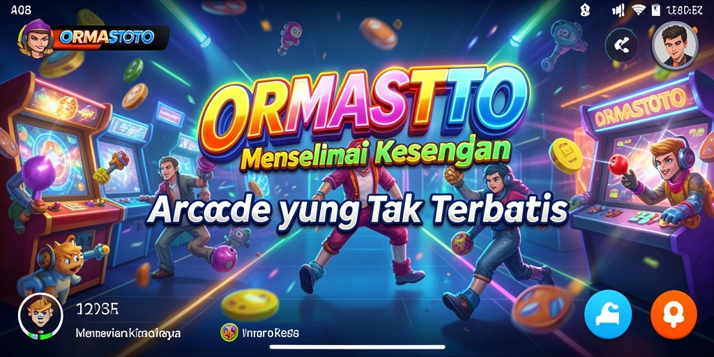 Tampilan gameplay yang seru dan menantang di ORMASTOTO.