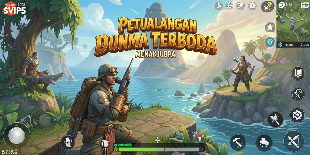 Screenshot menampilkan gameplay seru dan petualangan bebas di SVIP5.