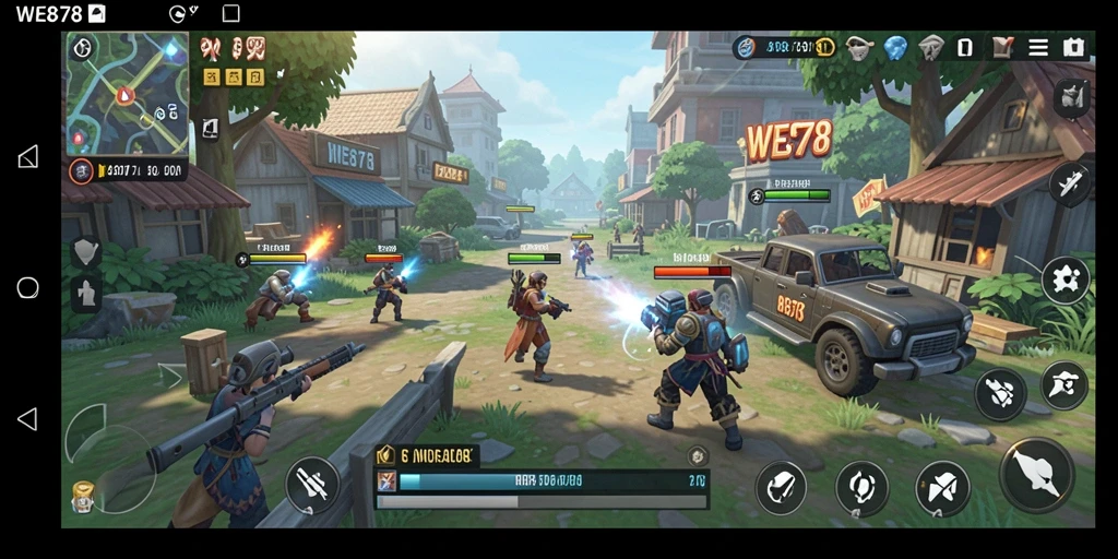 Screenshot WE878 menampilkan gameplay simulasi yang mendalam dan interaktif.